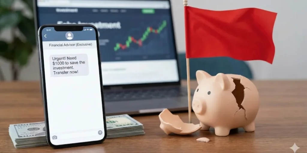 pig butchering red flags