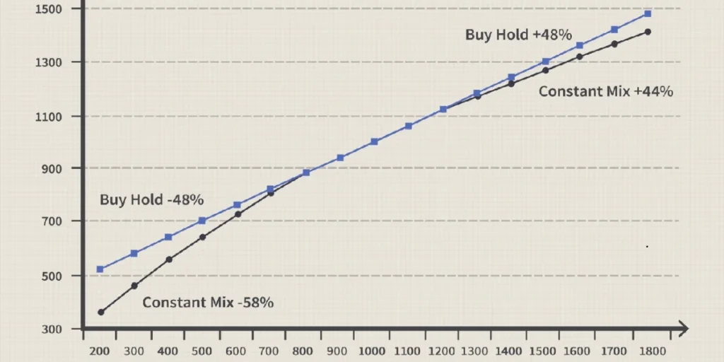 rebalancing vs buy and hold