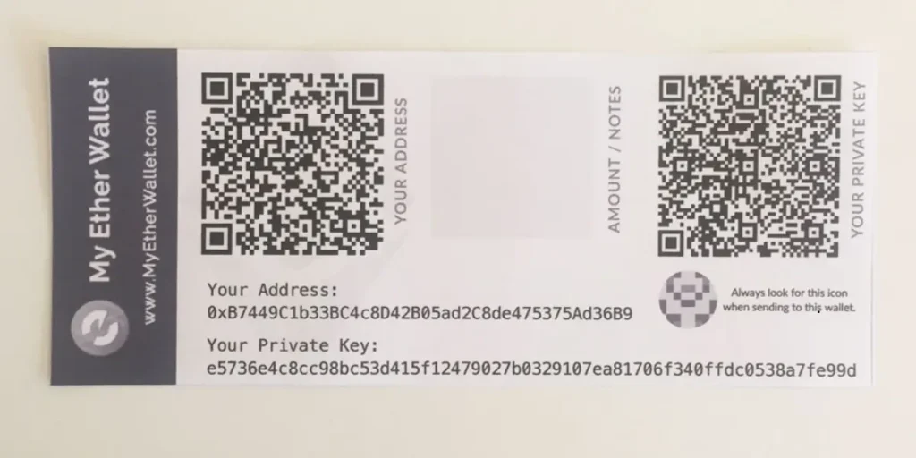 ethereum paper wallet